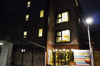 Hotel Front - Evening/Night