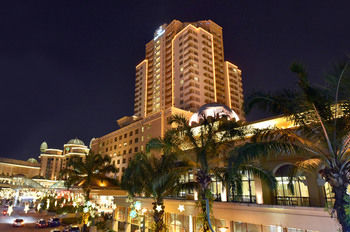 Hotel Front - Evening/Night