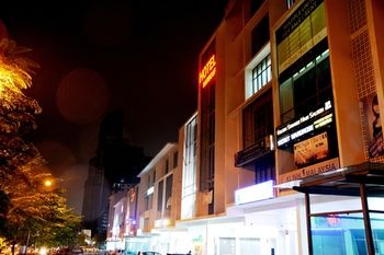 Hotel Front - Evening/Night