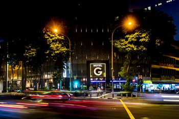 Hotel Front - Evening/Night