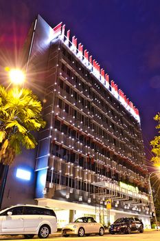 Hotel Front - Evening/Night
