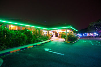 Hotel Front - Evening/Night