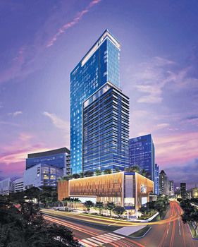 Hotel Front - Evening/Night