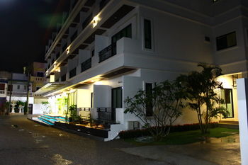 Hotel Front - Evening/Night