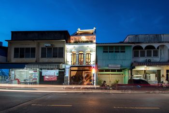 Hotel Front - Evening/Night