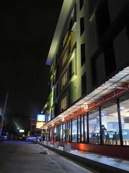 Hotel Front - Evening/Night