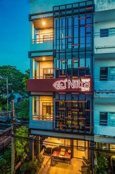 Hotel Front - Evening/Night