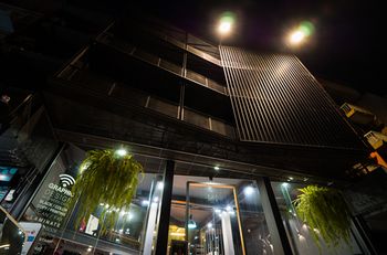 Hotel Front - Evening/Night