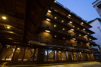 Hotel Front - Evening/Night