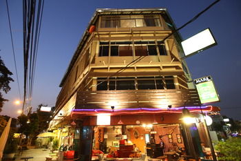 Hotel Front - Evening/Night