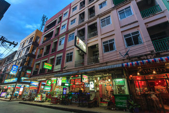 Hotel Front - Evening/Night