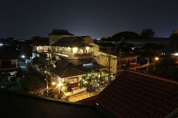Hotel Front - Evening/Night