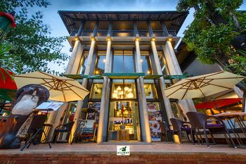 Hotel Front - Evening/Night