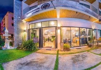 Hotel Front - Evening/Night