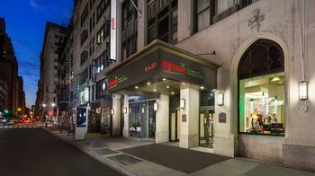 Hotel Front - Evening/Night