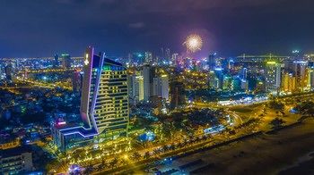 Hotel Front - Evening/Night