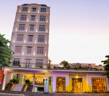 Hotel Front - Evening/Night