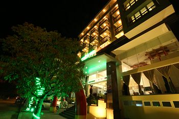 Hotel Front - Evening/Night