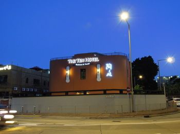Hotel Front - Evening/Night
