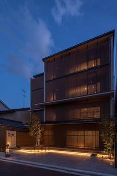 Hotel Front - Evening/Night