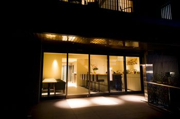 Hotel Front - Evening/Night