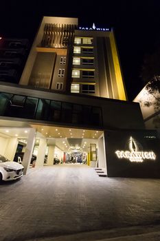 Hotel Front - Evening/Night