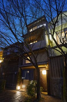 Hotel Front - Evening/Night
