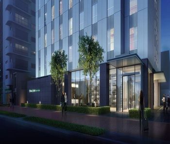 Hotel Front - Evening/Night